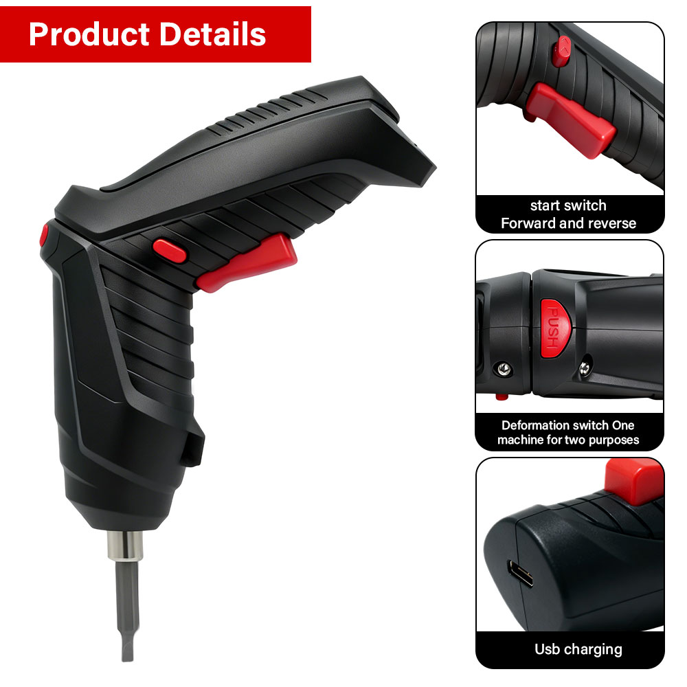 Electric Screwdriver Rechargeable Usb - 다기능 3.6V 충전식 리튬이온 무선 전동