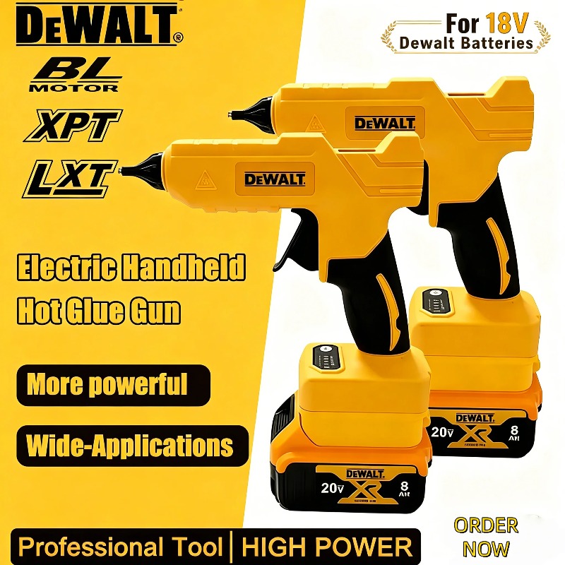 Hot Melt Glue Gun Cordless - 디월트 무선 전기 핸드헬드 글루건 수리