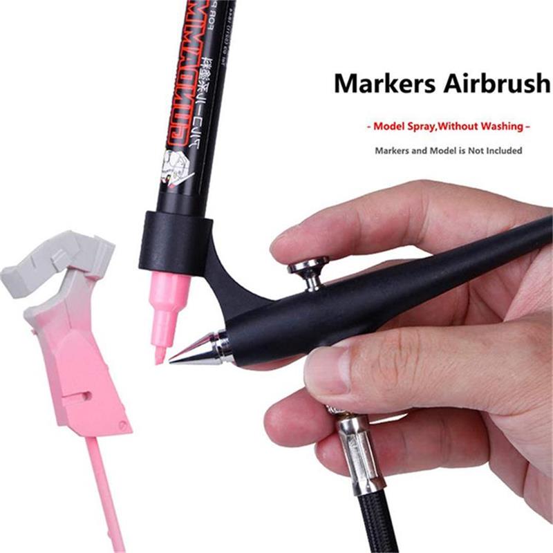 Airbrush Kit With Mini Compressor - 경량 마커 펜용 소형 에어 브러시