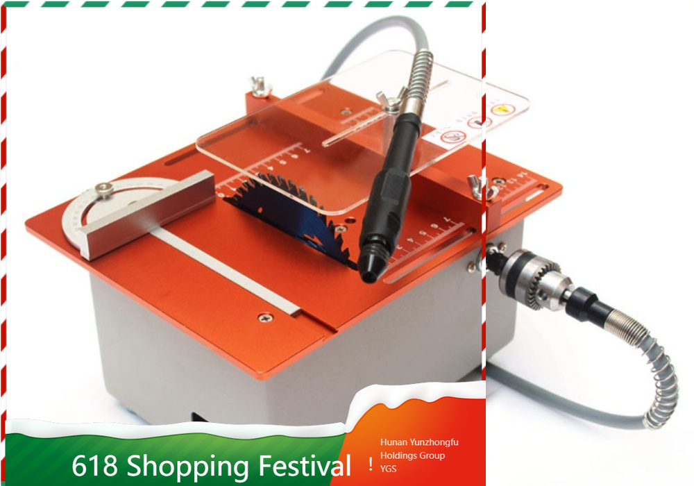 Mini Table Saw For Woodworking - 휴대용 미니 목공 테이블쏘 360W 파워