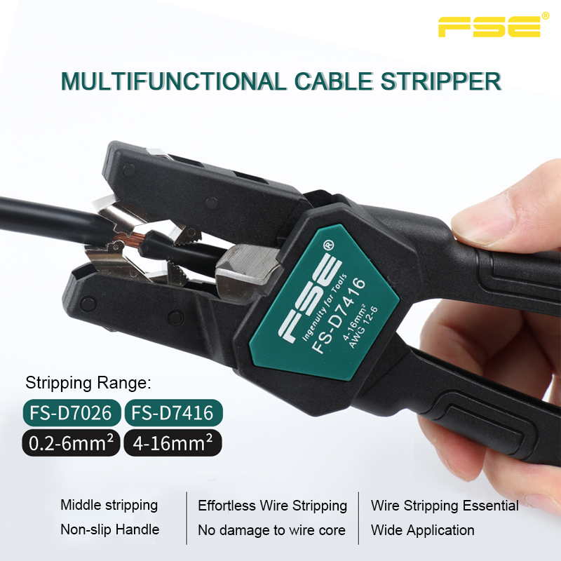 Automatic Wire Stripper Cutter - FSE-D7026 케이블 스트리퍼 - 전문 전기