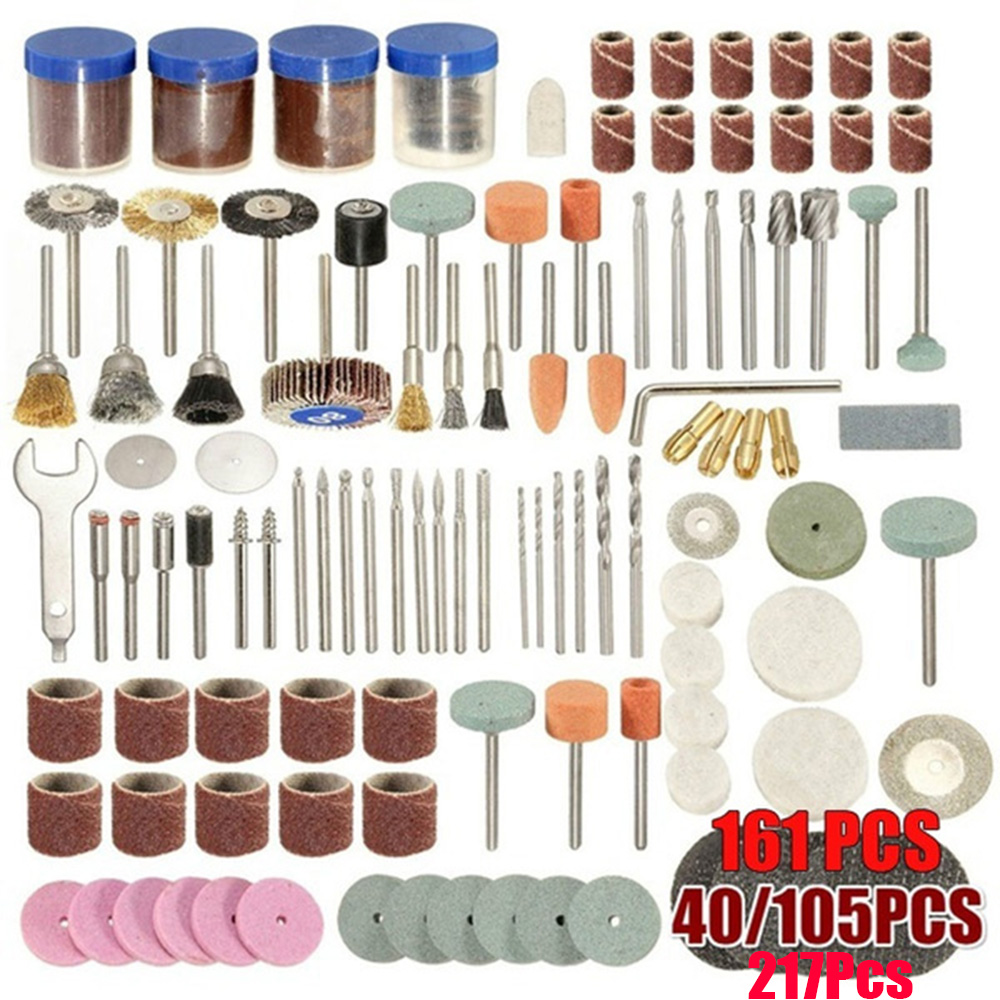 Reciprocating Saw Attachment Drill - 40~217Pcs 전동 공구 로타리 공구 액세서리