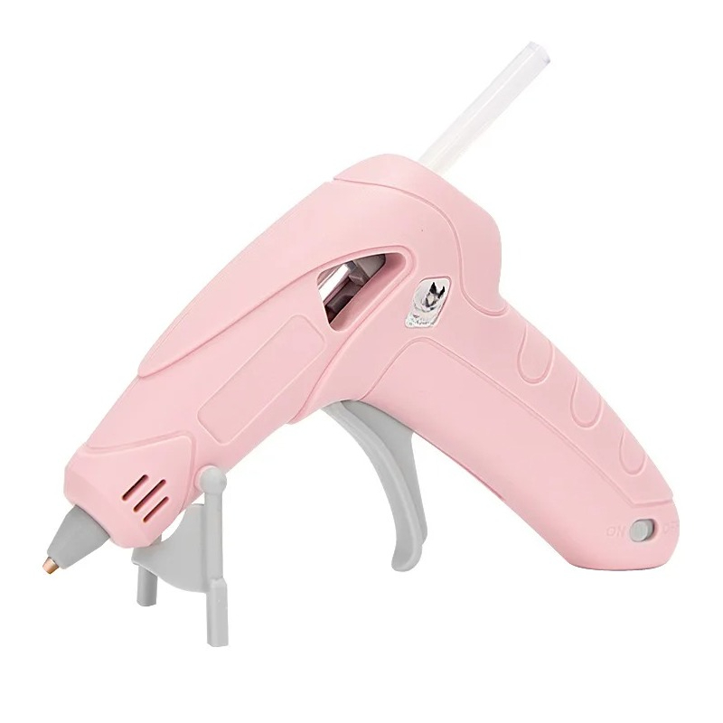Hot Melt Glue Gun Cordless - 전기 글루건 무선 충전식 USB 누수