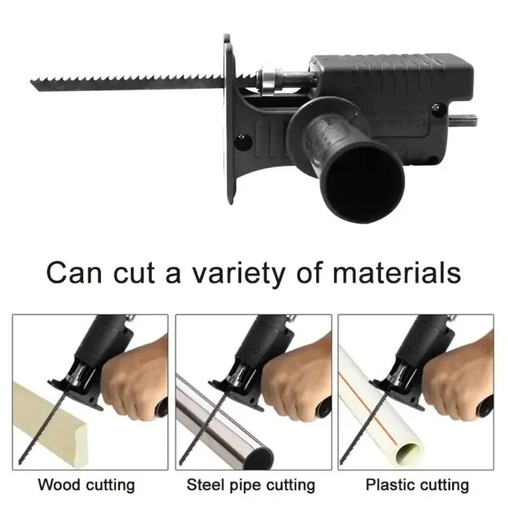 Reciprocating Saw Attachment Drill - 퀵척 드릴쏘 어댑터 미끄럼 방지 가드