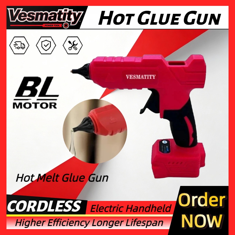 Hot Melt Glue Gun Cordless - 무선 전기 핫멜트 글루건, 멜트 스틱,