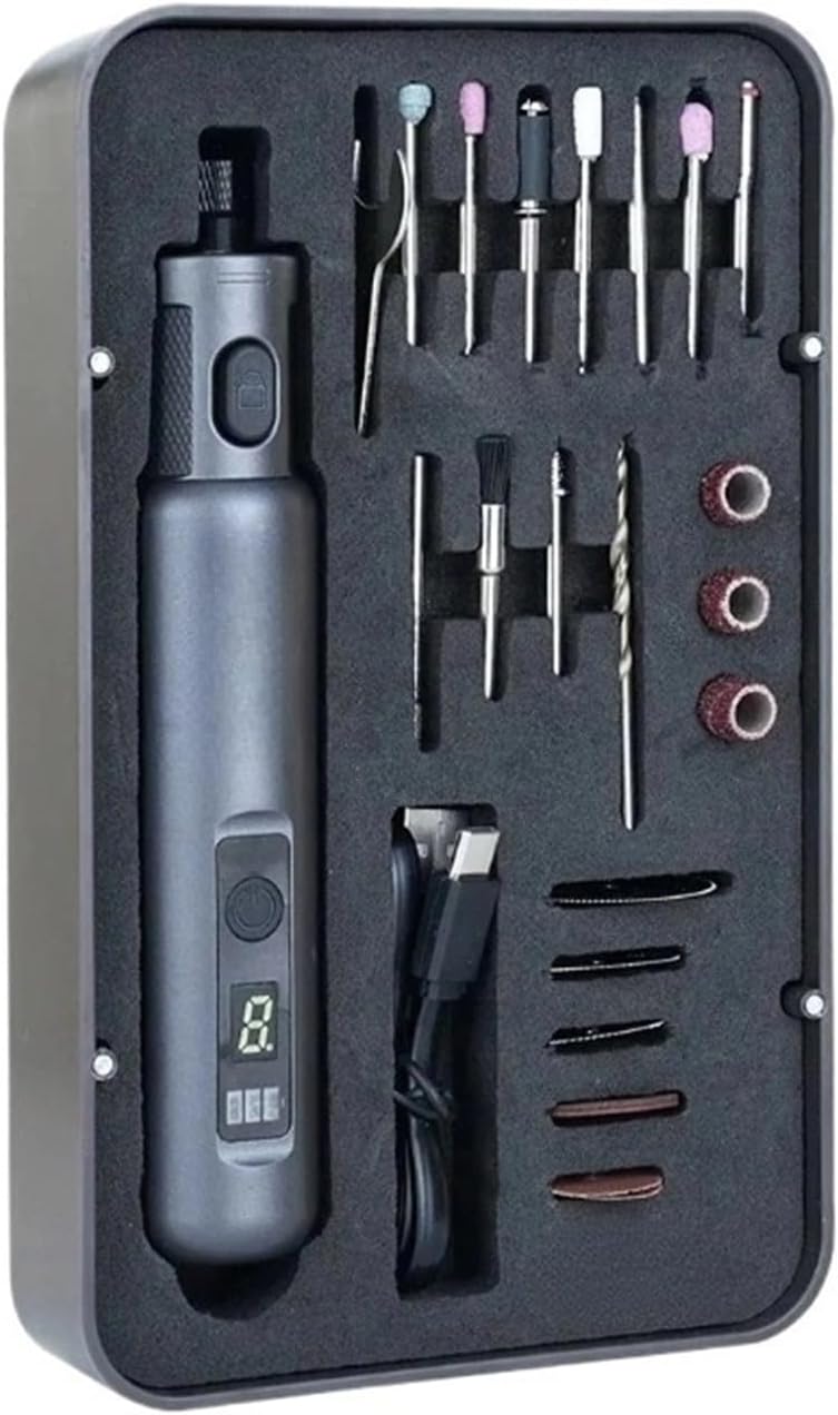 Cordless Rotary Tool Kit Accessories - 무선 로터리 공구 키트, 다기능, 6단계