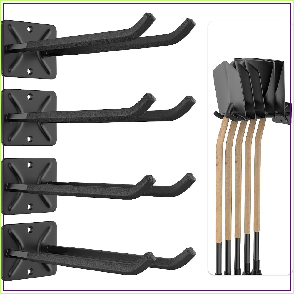 Garden Tools - 헤비 듀티 차고 보관용 후크, 12.4인치
