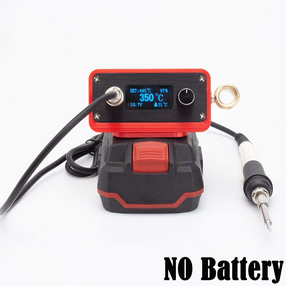 Digital Soldering Station T12 - Lidl Parkside X20V 팀 배터리 납땜