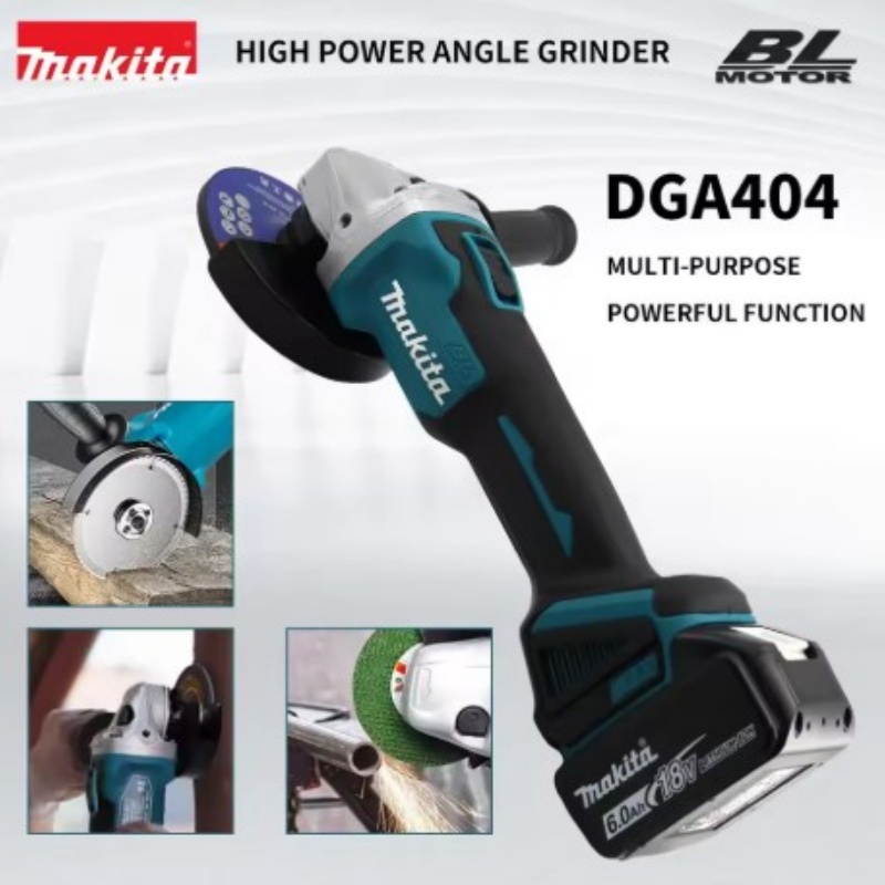 Brushless Angle Grinder Battery Powered - 마키타 DGA404 브러시리스 전기 앵글 그라인더
