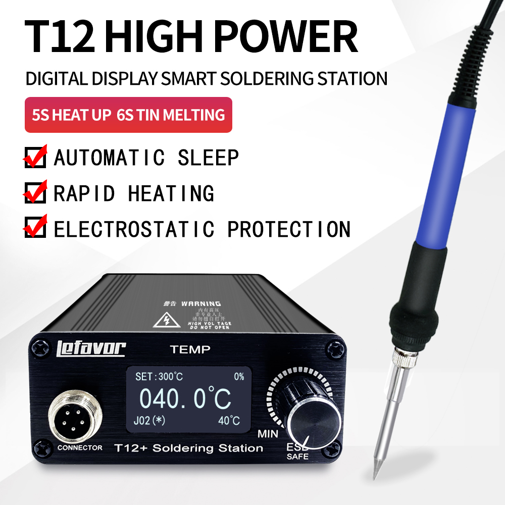 Digital Soldering Station T12 - T12 + 납땜 스테이션 납땜 인두