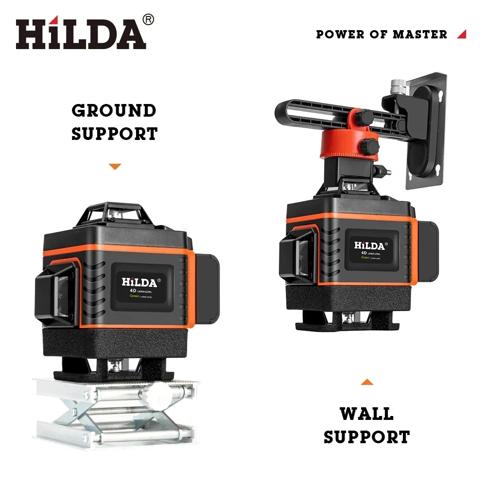 HILDA 16/12라인 4D 레이저 레벨 녹색 라인  - Laser Level 16 Lines 4D Green 리뷰 및 가격
