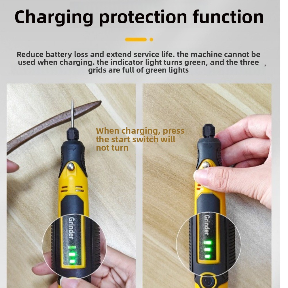 무선 미니 그라인더 3단계 속도 조절 가능 3.6V 파 - Cordless Rotary Tool Kit Accessories 리뷰 및 가격