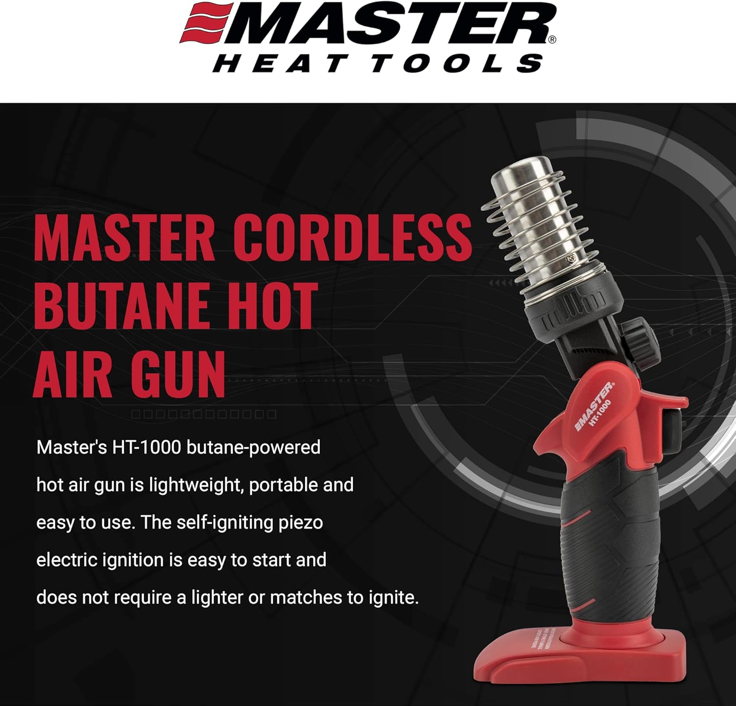 휴대용 무선 부탄 열풍기(수축 반사판 포함), 열수축  - Cordless Heat Gun For Shrink Tubing 리뷰 및 가격