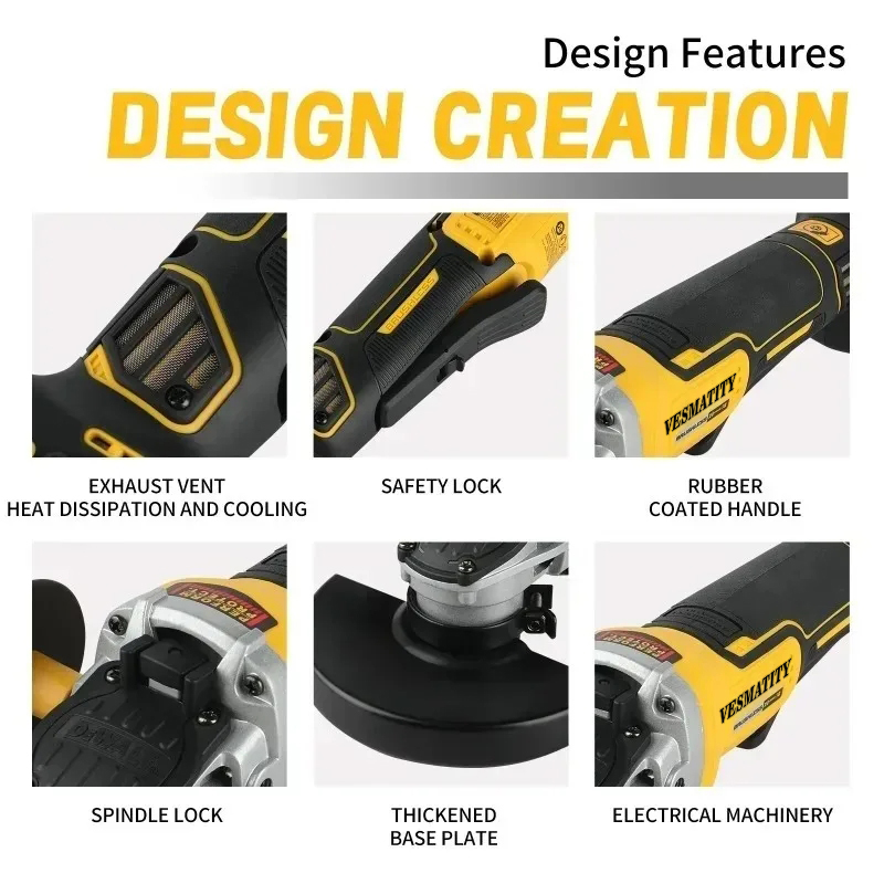 DCG406 125MM 브러시리스 무선 앵글 그라인더  - Brushless Angle Grinder Battery Powered 리뷰 및 가격