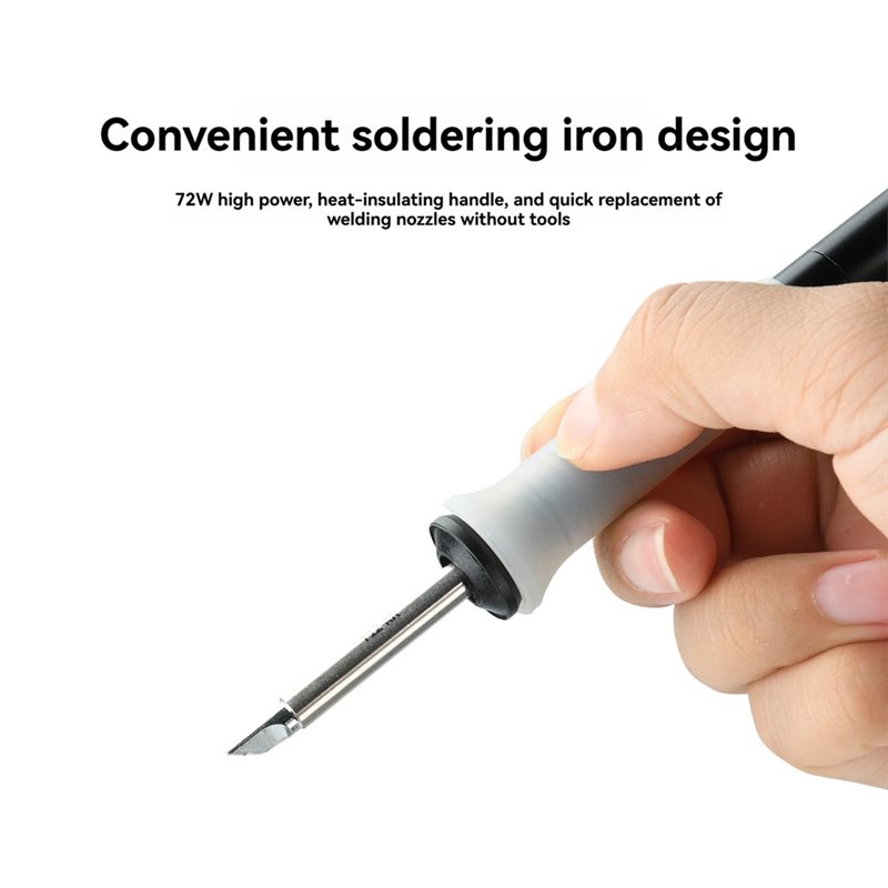 슈퍼딜 - 핸즈킷 디지털 납땜 스테이션 미니 납땜 인두 - Digital Soldering Station T12 리뷰 및 가격