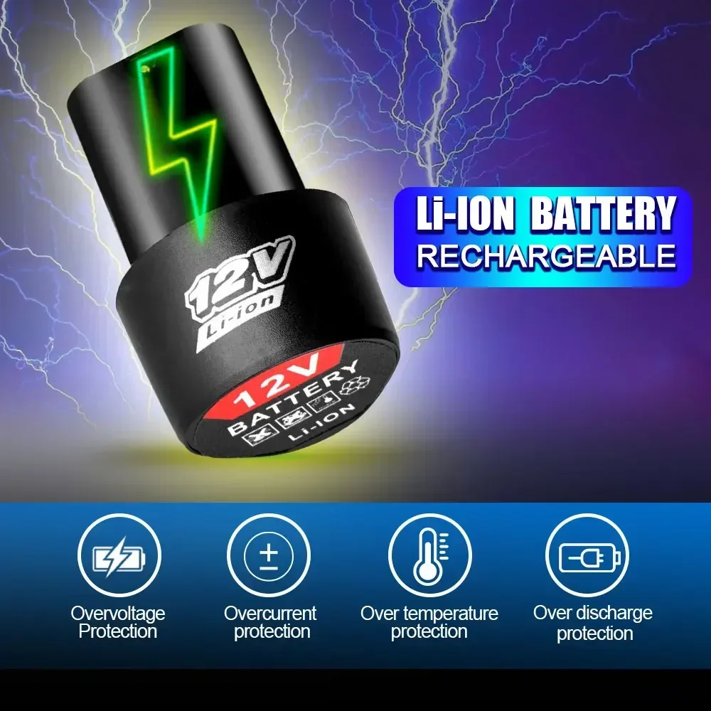 12V 1500mAh 배터리 충전식 리튬이온 전동 드라 - Electric Screwdriver Rechargeable Usb 리뷰 및 가격