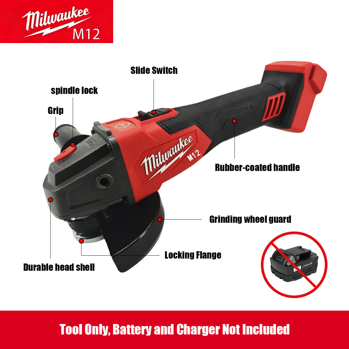 밀워키M12 M18 브러시리스 앵글 그라인더 전동 무선 - Brushless Angle Grinder Battery Powered 리뷰 및 가격