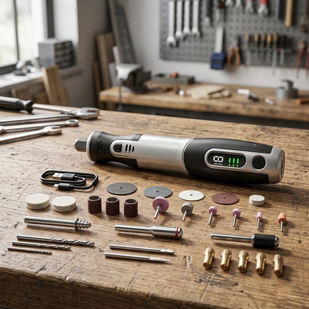무선 전동 로터리 공구 키트 USB 충전식 조각펜, D - Cordless Rotary Tool Kit Accessories 리뷰 및 가격