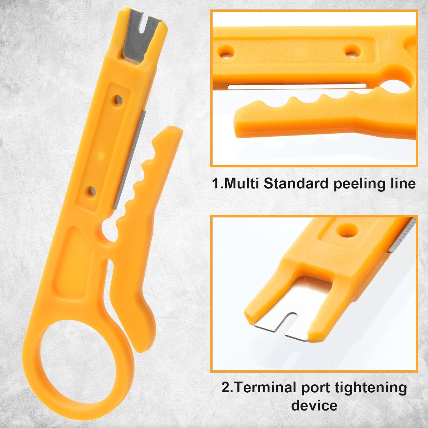 안전한 핑거 루프가있는 10pcs 와이어 스트리퍼, 케 - Automatic Wire Stripper Cutter 리뷰 및 가격
