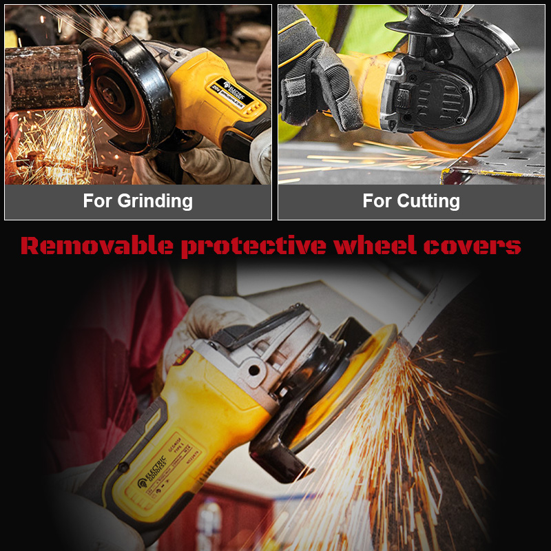 125mm 브러시리스 앵글 그라인더 연삭기 4단 변속  - Brushless Angle Grinder Battery Powered 리뷰 및 가격