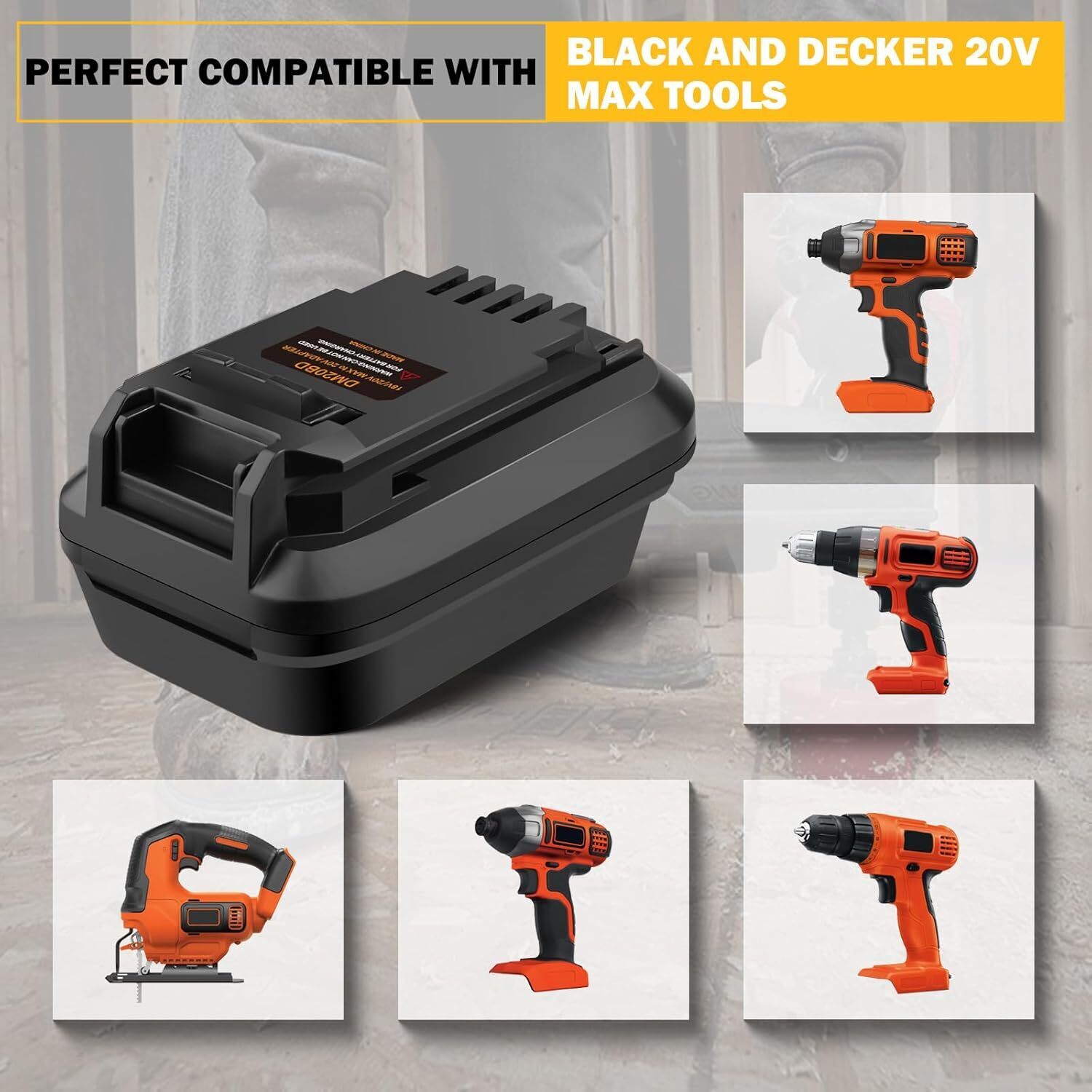 밀워키 18V 리튬 이온 배터리용 DeWalt 20V용 - Brushless Cordless Electric Drill 18V 리뷰 및 가격