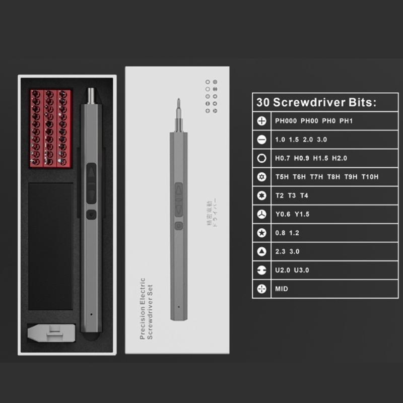 Y1UD 전기 스크루 드라이버 세트 정밀 USB C 빠 - Electric Screwdriver Rechargeable Usb 리뷰 및 가격