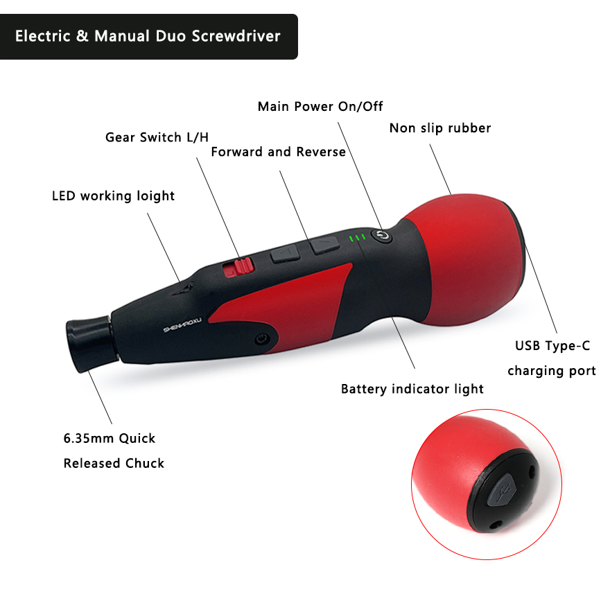 미니 전기 스크루 드라이버, 조정 가능한 큰 토크, 2 - Electric Screwdriver Rechargeable Usb 리뷰 및 가격