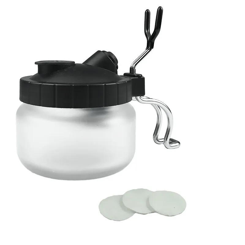 10 개/대 에어 브러시 청소 냄비 안정제 병 홀더 페 - Airbrush Kit With Mini Compressor 리뷰 및 가격