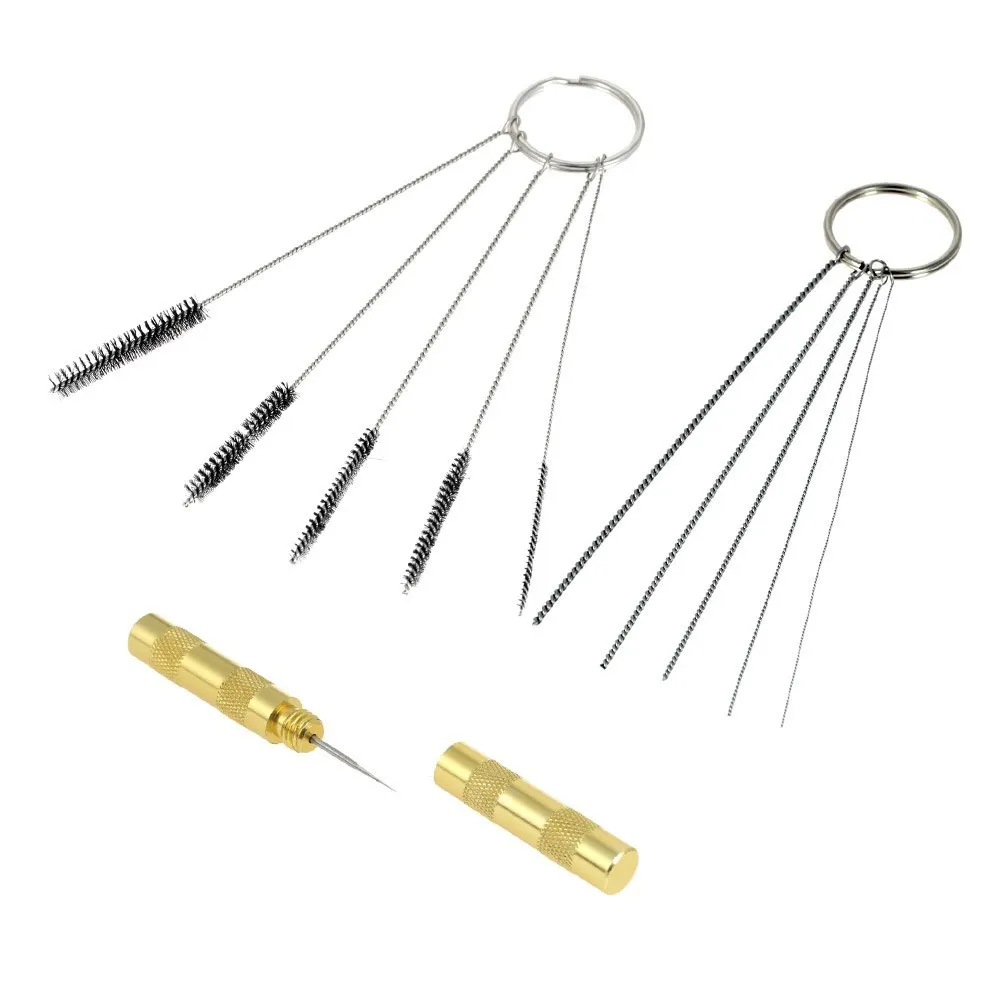 10 개/대 에어 브러시 청소 냄비 안정제 병 홀더 페 - Airbrush Kit With Mini Compressor 리뷰 및 가격
