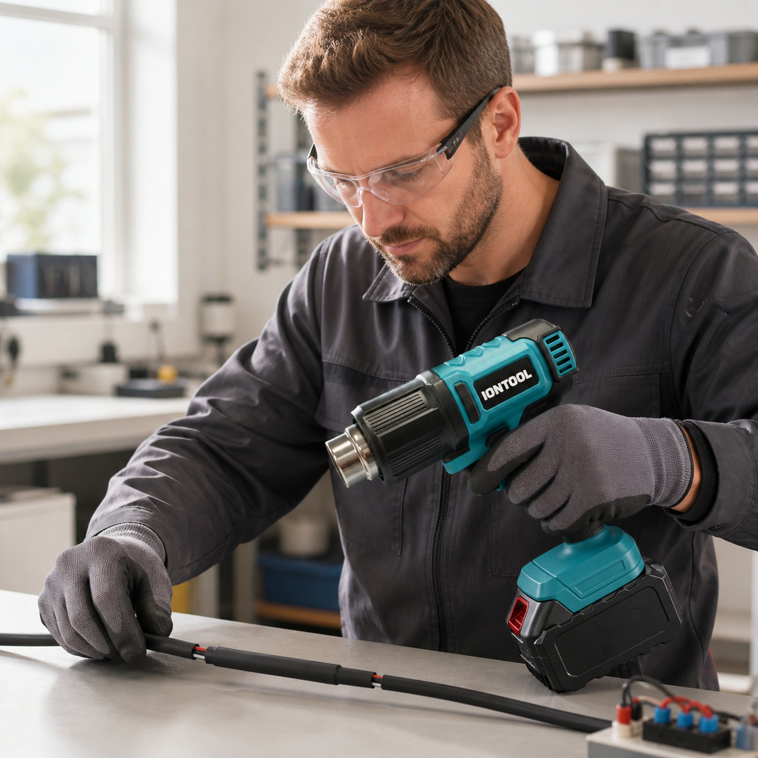 아이온툴 250/500LPM 550 ℃   열수축 튜빙 - Cordless Heat Gun For Shrink Tubing 리뷰 및 가격