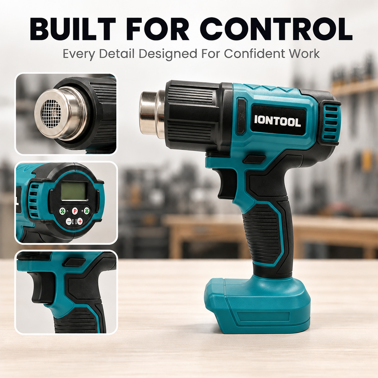 아이온툴 250/500LPM 550 ℃   열수축 튜빙 - Cordless Heat Gun For Shrink Tubing 리뷰 및 가격