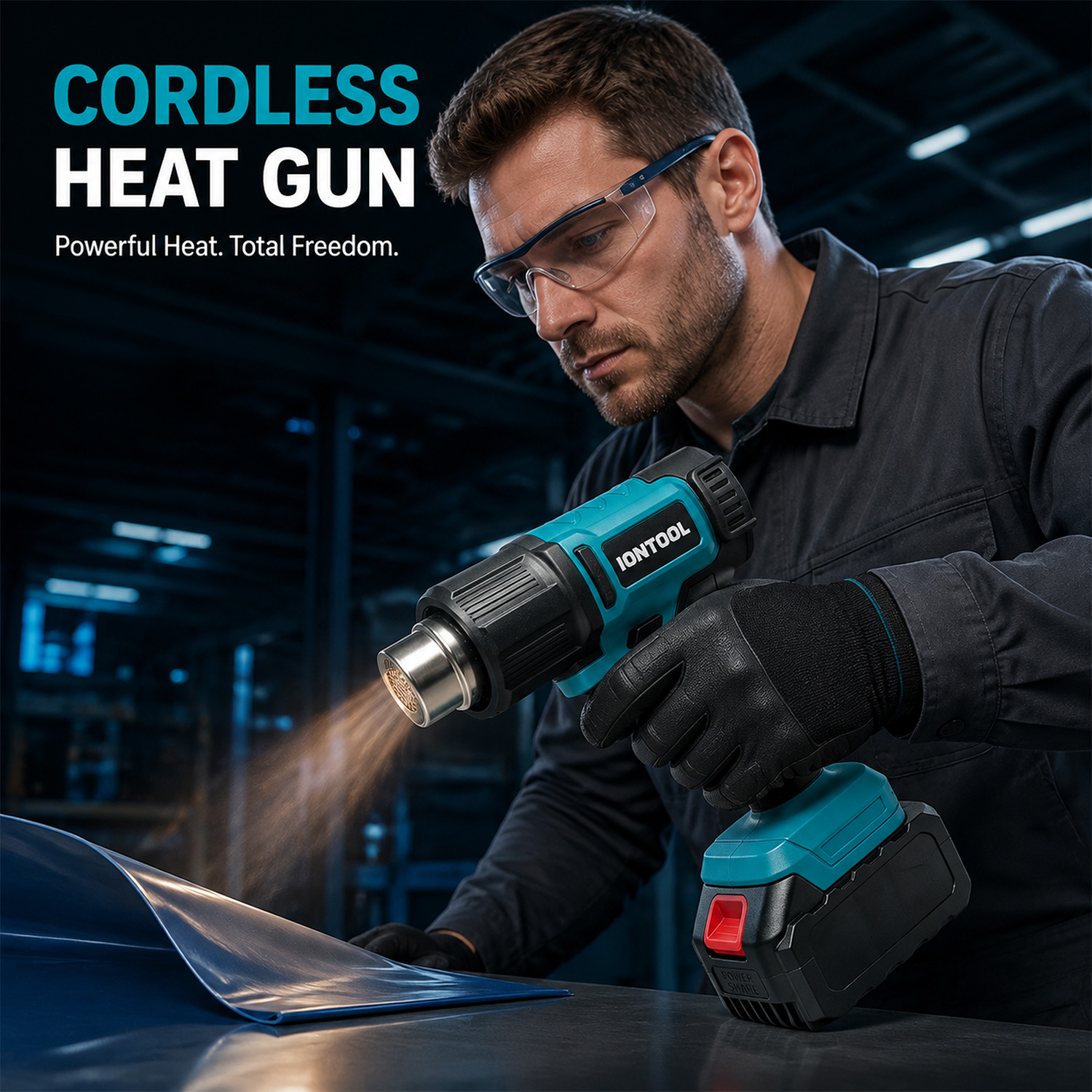 아이온툴 550 ℃   250/500LPM 무선 열풍기 - Cordless Heat Gun For Shrink Tubing 리뷰 및 가격
