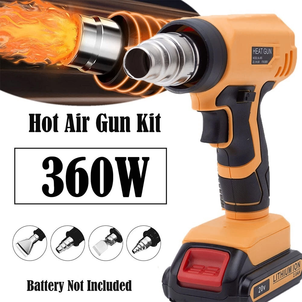 디월트 18V 배터리용 무선 열풍기, 마키타 열풍기용  - Cordless Heat Gun For Shrink Tubing 리뷰 및 가격