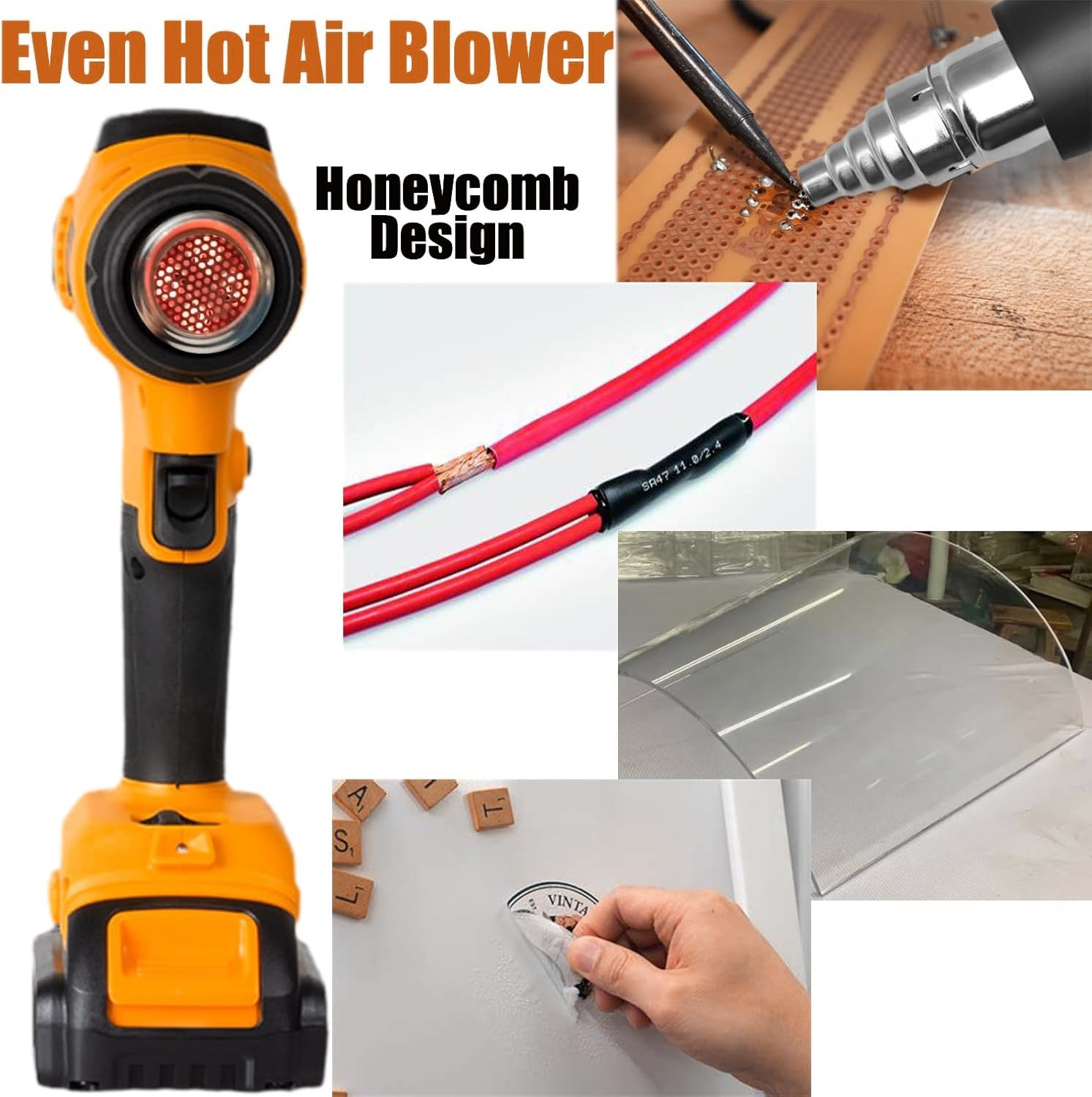 디월트 18V 배터리용 무선 열풍기, 마키타 열풍기용  - Cordless Heat Gun For Shrink Tubing 리뷰 및 가격