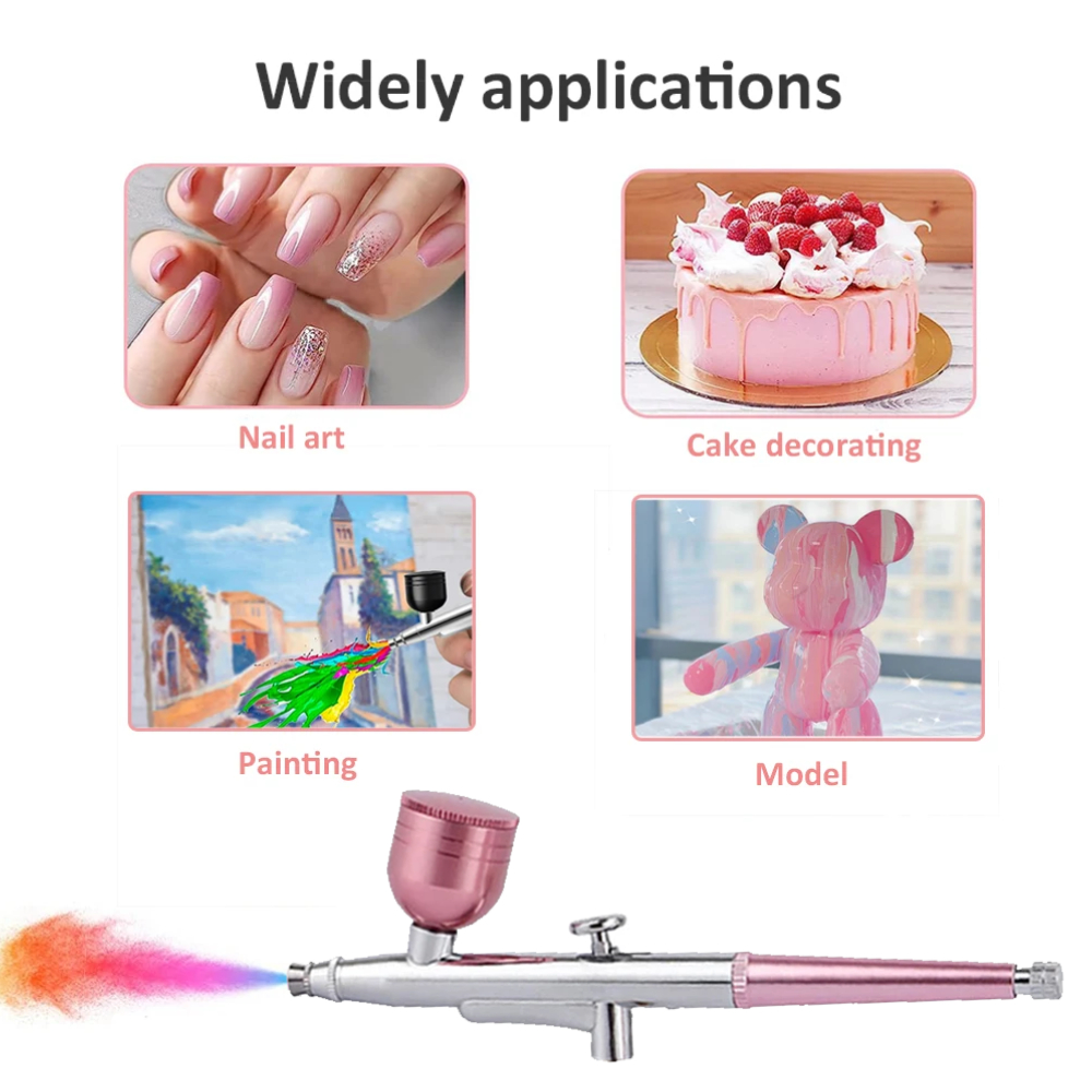 0.3mm 정밀 노즐이 포함된 프로급 에어브러시 건 헤 - Airbrush Kit With Mini Compressor 리뷰 및 가격