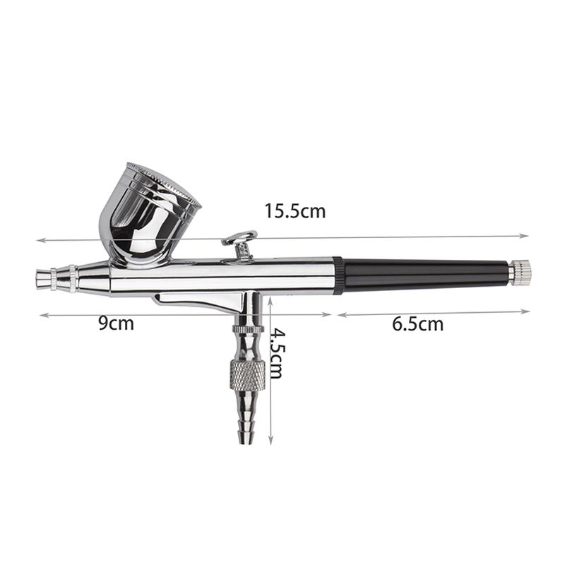 중력 듀얼 액션 미니 에어 브러시 페인트 네일 스프레이 - Airbrush Kit With Mini Compressor 리뷰 및 가격