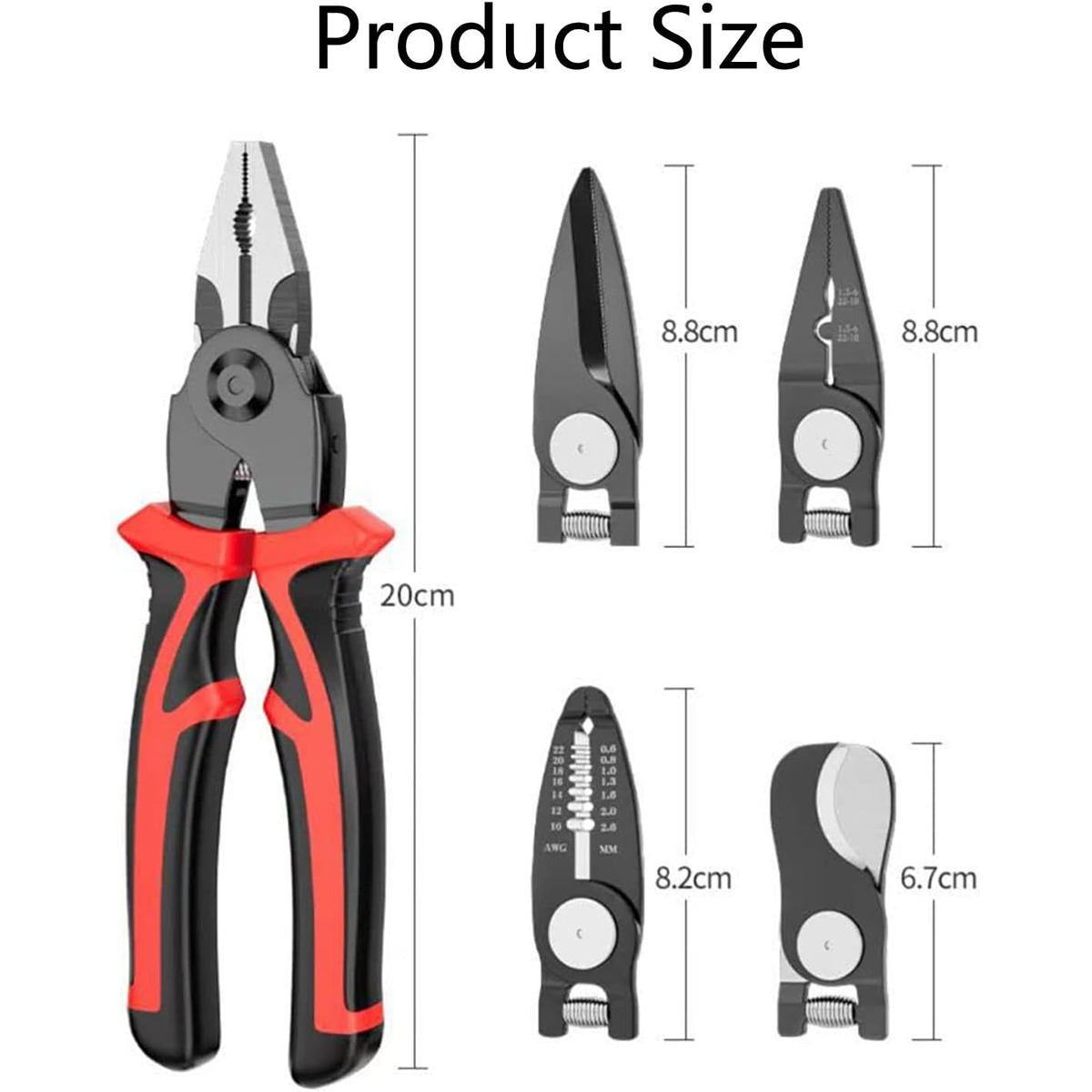 5 in1 압착 플라이어 와이어 커터 스틸 와이어 플라 - Automatic Wire Stripper Cutter 리뷰 및 가격