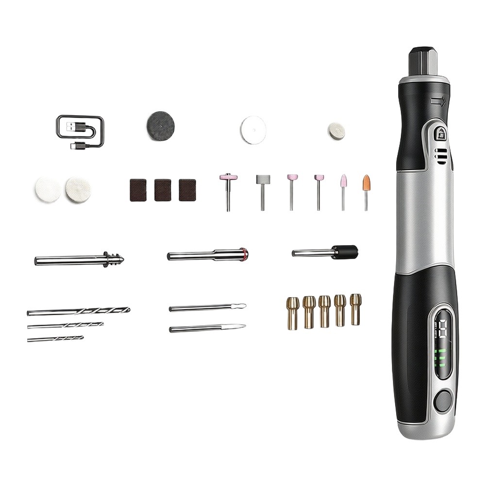 무선 전기 로터리 도구 키트 USB 충전식 조각 펜 그 - Cordless Rotary Tool Kit Accessories 리뷰 및 가격