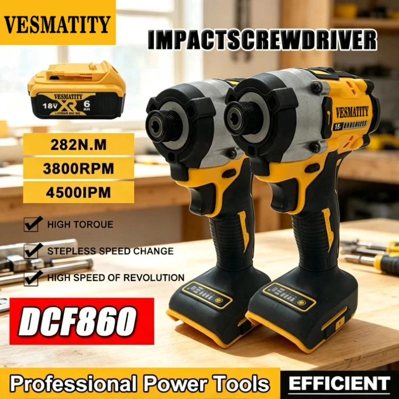 DCF860 무선 소형 드릴 브러시리스 전동 드릴 드라 - Brushless Cordless Electric Drill 18V 리뷰 및 가격