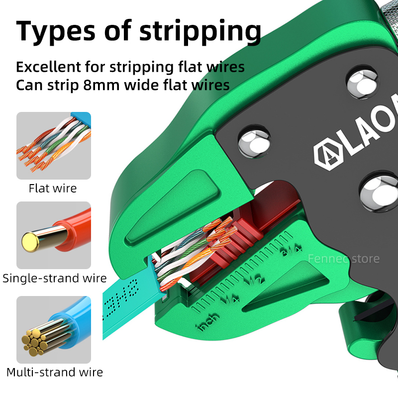 LAOA 와이어 스트리퍼 도구 케이블 절단 니퍼 조정  - Automatic Wire Stripper Cutter 리뷰 및 가격