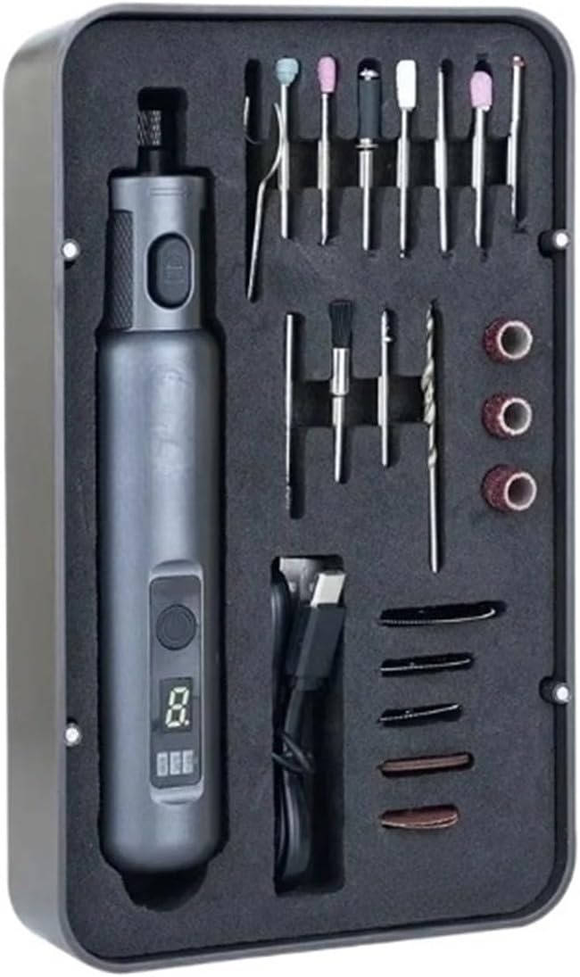 무선 로터리 공구 키트, 다기능, 6단계 속도 조절,  - Cordless Rotary Tool Kit Accessories 리뷰 및 가격