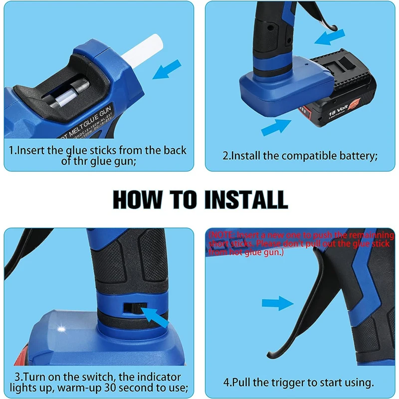 보쉬 18V/20V 리튬이온 배터리용 무선 핫멜트 글루 - Hot Melt Glue Gun Cordless 리뷰 및 가격