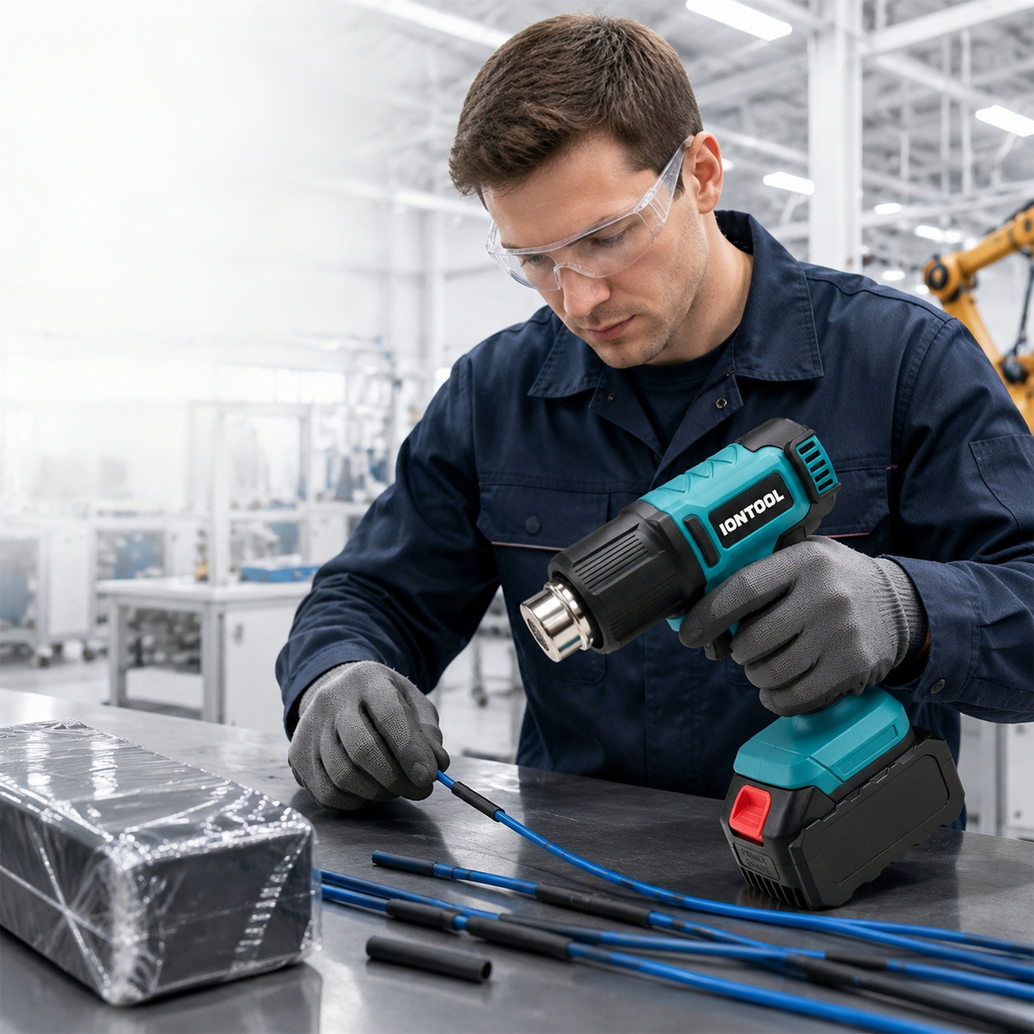 이온툴 550 ℃   조절 가능한 온도 무선 열풍기,  - Cordless Heat Gun For Shrink Tubing 리뷰 및 가격