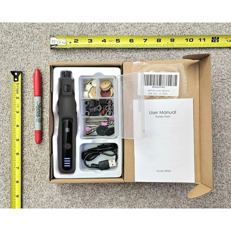 3.7V 무선 미니 로터리 공구 키트, 가변 속도 전동 - Cordless Rotary Tool Kit Accessories 리뷰 및 가격