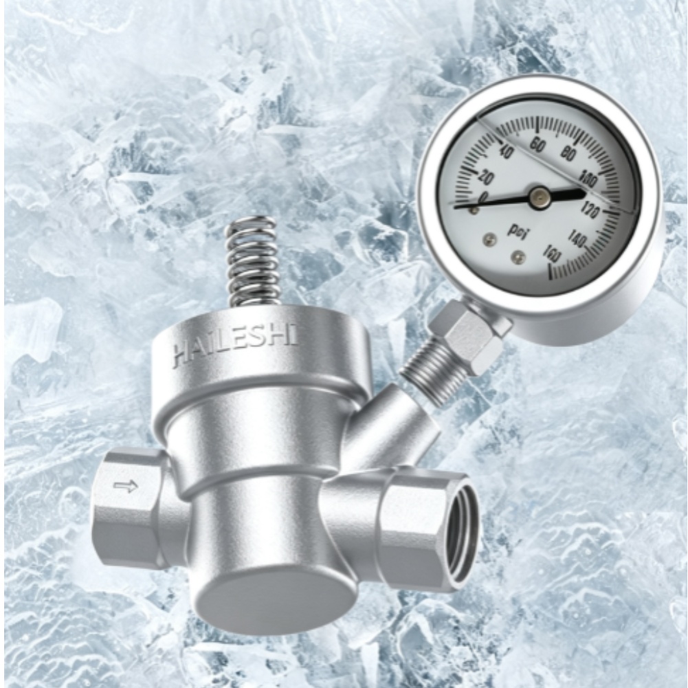 조정 가능한 수압 조절 밸브 황동 3/4인치 게이지 및 - Plumbing 리뷰 및 가격