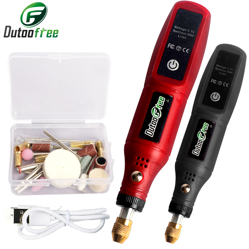 USB 무선 로타리 도구 키트 목공 조각 펜 DIY 쥬 - Cordless Rotary Tool Kit Accessories 리뷰 및 가격