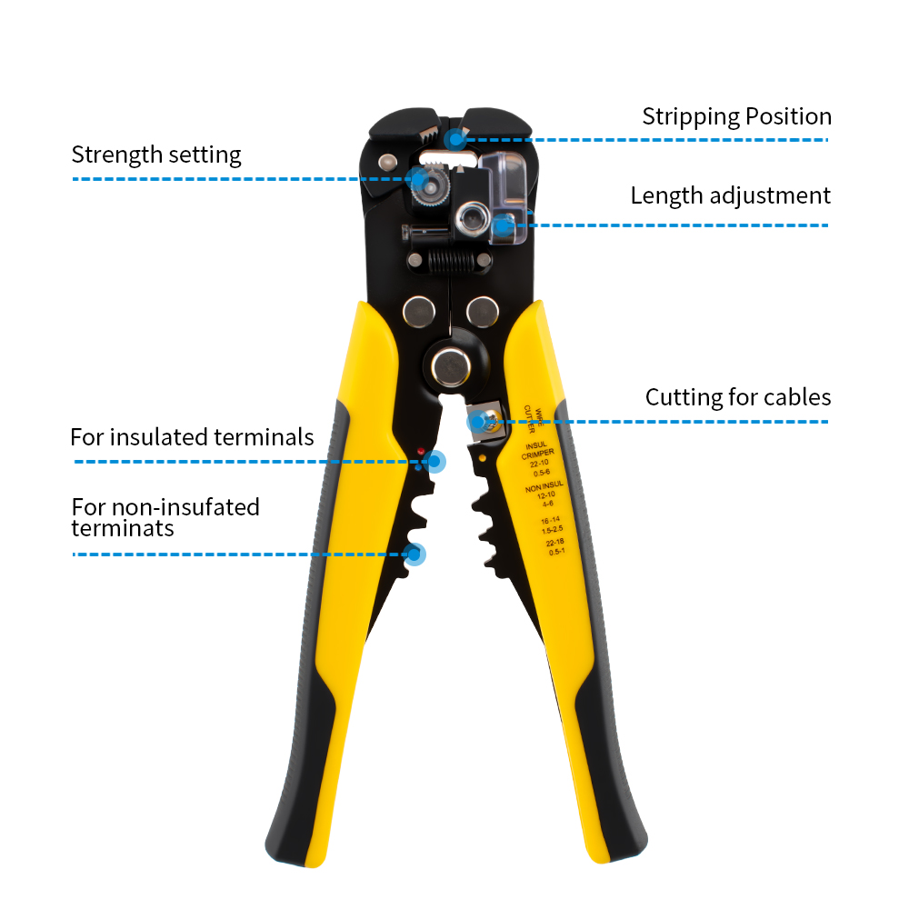 다기능 수공구 전기기사용 와이어 플라이어 케이블 와이어 - Automatic Wire Stripper Cutter 리뷰 및 가격