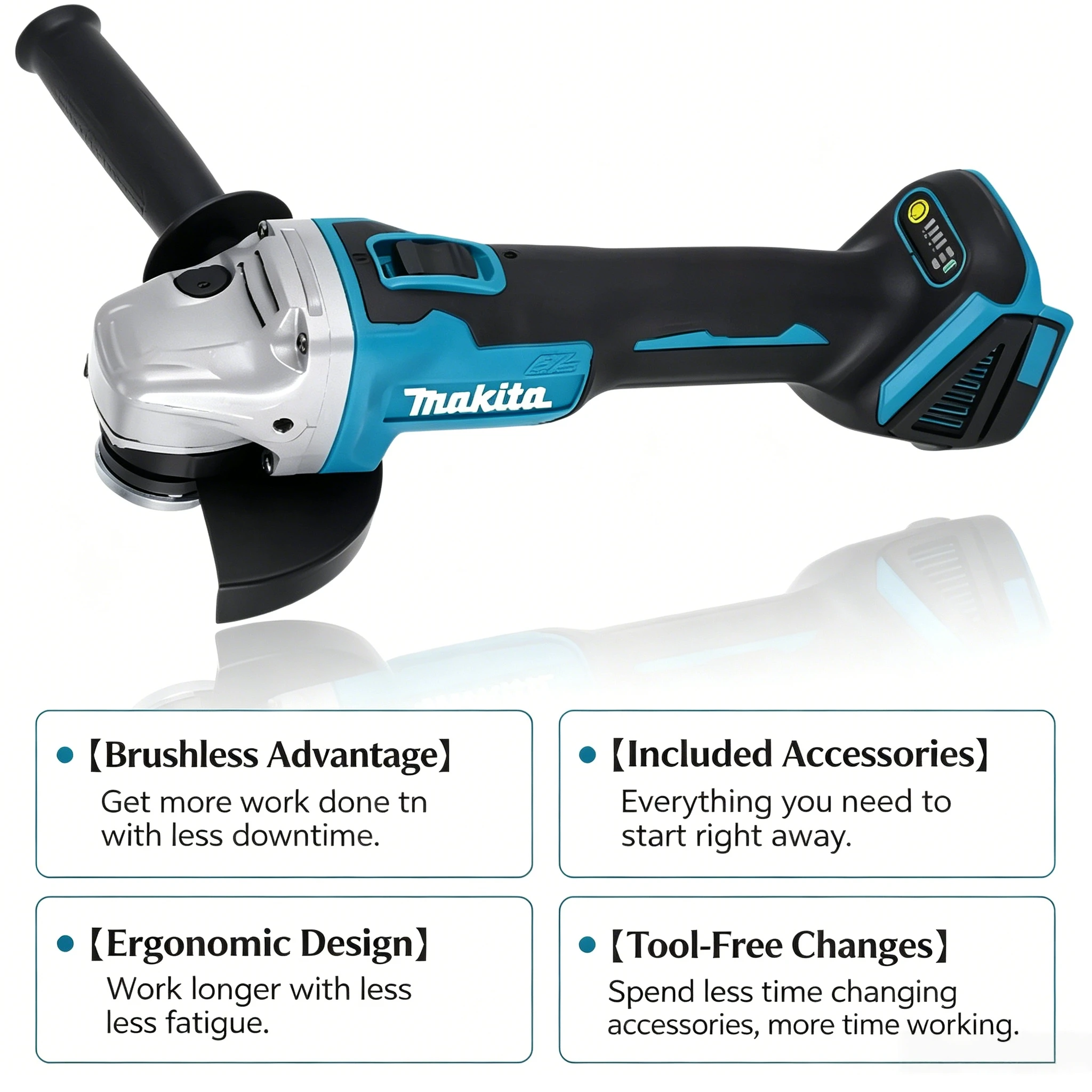 마키타 DGA504 브러시리스 앵글 그라인더 18V 6 - Brushless Angle Grinder Battery Powered 리뷰 및 가격
