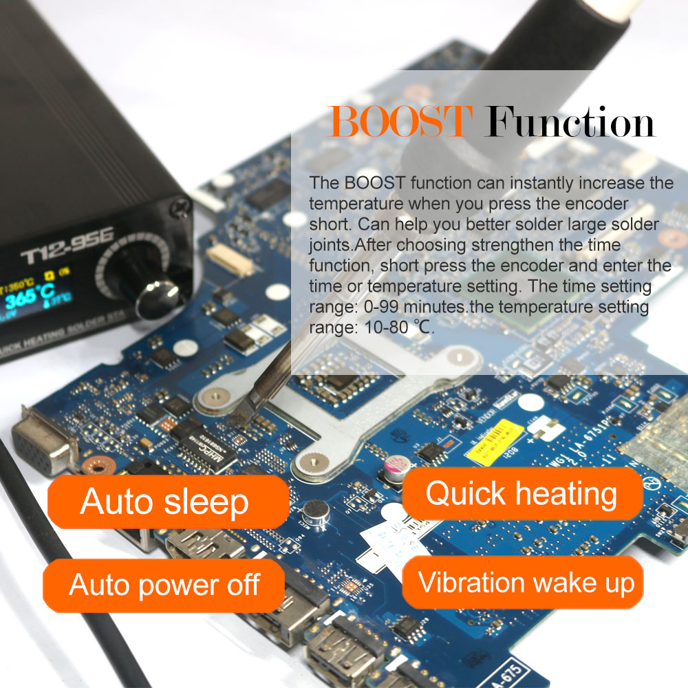 QUECOO T12-956 납땜 디지털 스테이션 전자  - Digital Soldering Station T12 리뷰 및 가격