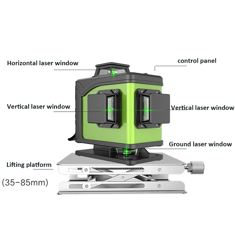 녹색 레이저 다이오드 16라인 4D 수직 레이저 평면  - Laser Level 16 Lines 4D Green 리뷰 및 가격